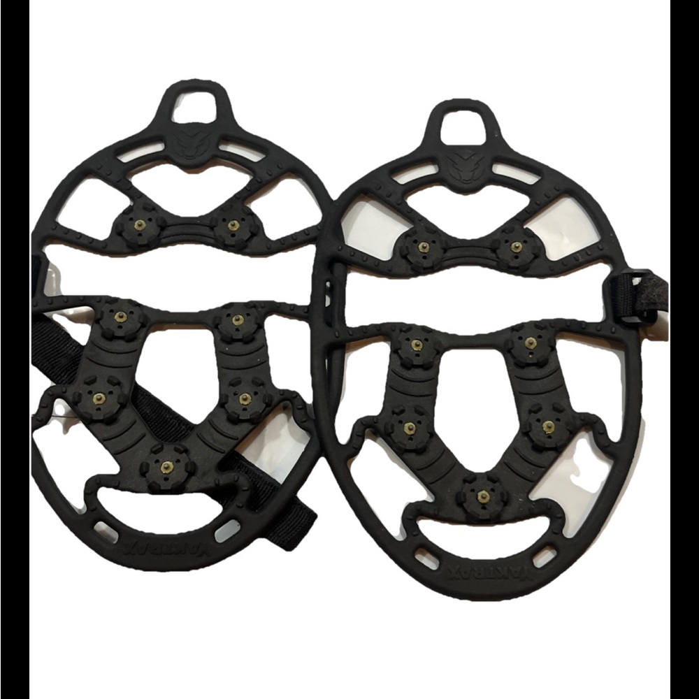 Yaktrax SNOW SHOE Spikes mens SIZE L/XL Ice Winter Traction Carbide Tips Rubber